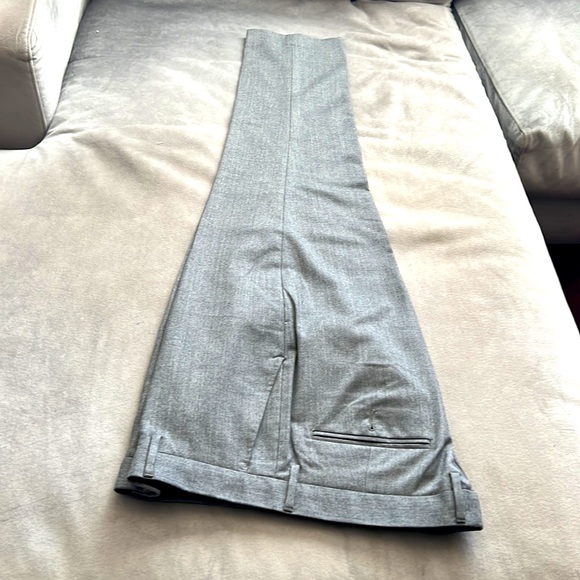 J. Crew Mens Dress Pants | size 34W x 32L | Slim Bedford | Grey - Picture 4 of 12